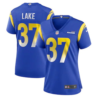 womens nike quentin lake royal los angeles rams game player